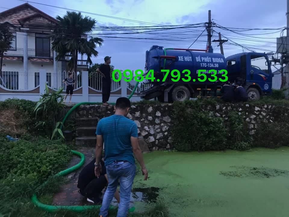 Hút Bể Phốt Tại HUYỆN QUỲNH PHỤ 0984.793.533 THÔNG TẮC CỐNG 100K